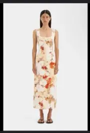 SIR. The label - ‘Jessamine’ Posy Floral Midi dress. Size 3 (medium/10-12). BNWT