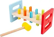 Abaodam 2Pcs Interactive Pounding Hammer for Engaging Whacking Games for Motor Skill Development Fun Cognitive Play Muscle Strength Building