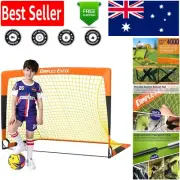 4' x 3' Portable Soccer Goal Net - Quick Pop-Up with Stainless Steel Stability