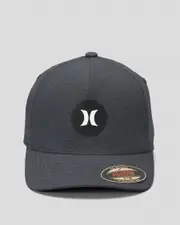 [Hurley] Hurley Men's Phantom Icon Cap in Black Size Small/Medium S/M Black