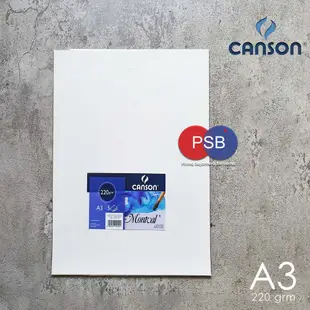 Canson Montval A3 水彩紙繪圖紙