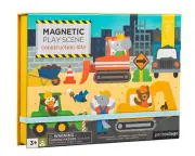 Magnetic Play Scene, Construction Site–Game Board with Mix & Match ECO FRIENDLY