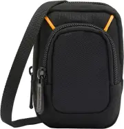 Medium Point and Shoot Camera Case - 5 X 3 X 2 Inches, Black