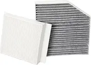 Premium Cabin Air Filter Compatible with 2020-2024 Mercedes GLE350,GLE450,GLE580, GLS450,GLS580,GLE53 AMG,GLE63 AMG S,GLS63 AMG,Replace#1678350200, 1678350400, CU19014, WP10707, WP10544