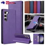 For Samsung S25 S24 S23 S22 S21 S20 FE Ultra Note Flip Leather Cover Wallet Case