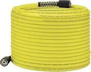 1pc of Pressure Washer Hose 100 FT X 1/4",50FT X 1/4",25FT X 1/4" - Replacement Power Wash Hose - High Pressure Hose，Compatible for 3600PSI B(15m 50ft Hose)