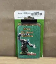 Reaper Miniatures 03239 Krug Hill Giant Dark Heaven Legends Metal New