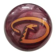 Brunswick AZ Diamondbacks Bowling Ball, 10lb Viz-A-Ball, New & Undrilled HP85082