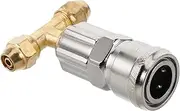 HORIALENCE Replacement Gas Can Spout Kit with Flexible Nozzle and Vent Cap Durable Trailer Air Intake Tee for Easy Connection to Gas Cans Suitable for Trucks and Trailers