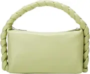[Obosoyo] Women Vintage Braided Handbag Trendy Chain Shoulder Bag Crossbody Trendy Clutch Purses Woven Top Handle Tote
