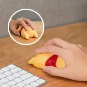Sleeping Pooh Bear Wireless Optical Mouse For Laptop PC