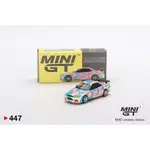 MINI GT 447 NISSAN SKYLINE GT-R V-SPEC II MINI GT 數碼迷彩黃