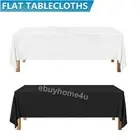 FITTED Table Cloths Trestle Tablecloth Wedding Xmas Rectangle 4ft 6ft 8ft Market