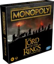 Hasbro Gaming Monopoly: The Lord Of The Rings Edition Board Game Inspired By The