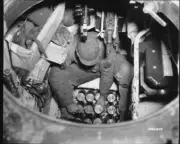 WW2 WWII Photo World War Two / US Army M4A3 Sherman Tank 4th Armored Division