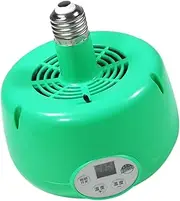 FONDOTIN Breeding Heat Emitter Reptile Heating Lamp Chick Warmer Lamp Chicken Brooder Heater Plastic Heating Emitter