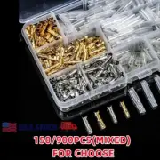 150/900PCS Male Female Spade Terminal Set Electrical Wire Crimp Connectors Mixed