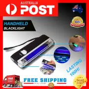 Handheld UV Black Light Torch Lamp Blacklight Party Stage Dj Pet Money Verify AU