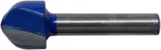 Century Drill & Tool 40502 Core Box Classic Series Router Bit, 3/8"