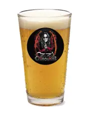 Ozzy Osbourne (Bat Wings) - Rock and Roll - 16oz Pint Beer Glass Pub Barware