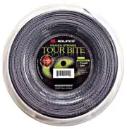 Solinco Tour Bite Diamond Rough Tennis String Reel-16G-Silver