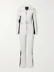 [Cordova] Cordova - The Cordova Striped Ski Suit - Ivory - x large x large Ivory