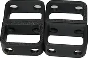 CQ Swag Universal Handheld Ham Radio Wall Mount – 4 Pack | Secure Bracket Holder for Baofeng, Kenwood, Yaesu, Icom, Midland, Motorola, Cobra, and More | Includes Mounting Screws