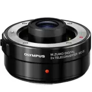 OLYMPUS M.ZUIKO DIGITAL 2x Teleconverter MC-20 MC20 Black NEW