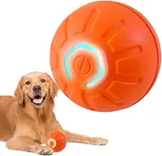 Dog Sellf Rolling Ball - USB Charging Interactive Dog Toys | Touch Motion Activated Vibrating Dog Boredom Ball | Pet Smart Sellf Rolling Electric Ball Toy for Puppy Small Medium Dogs