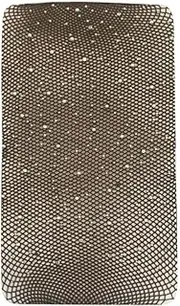 [Generic] Sexy High Waist Tights, Sparkle Rhinestone Fishnets, Party Mesh Stockings, Women Crystal Fishnet Net Mesh Socks, and Pantyhose (Dark Brown)