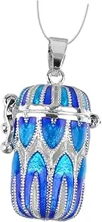 [ULDIGI] Hanging Aromatherapy Pendant Case Solid Essential Oil Balls Holder for Perfume Mini Bottle