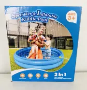 Gaiatop Sprinkler & Inflatable Kiddie Pool 3+ 120cm