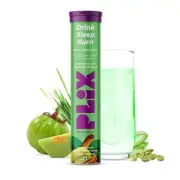 Plix Green Coffee Bean Effervescent Tablet For Better Metabo Lemon Masala 15 Tab