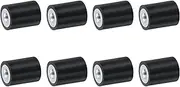 uxcell 8Pcs 15 x 20mm M5 Thread Female Rubber Mounts, Vibration Isolators, Replaces Anti Vibration Pads Flat Silent Block Base Block