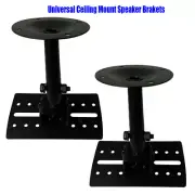 2-Pack Ceiling Convenient Stability Mounts Universal Mounting PA Speaker Stands