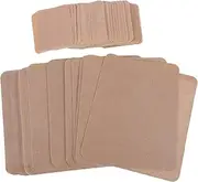 FOMIYES 100pcs Non-woven Fabric Acupoint Stickers Flexible Stretchable Plaster Fixed Patches Lightweight Medical Patches for Sensitive Skin Skin-friendly Design Rounded Corners for Daily