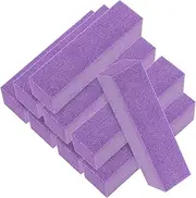VINTORKY 10Pcs Nail Buffer Blocks for Manicure and Pedicure Multi Sided Nail Files for Smoothing and Polishing Portable Nail Care Tools for Thick Toenails and Nail Art