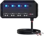 Gugxiom 4 Way Fuse and Relay Box Quick Wiring 12V 20A with LED Indicator for Motorcycl