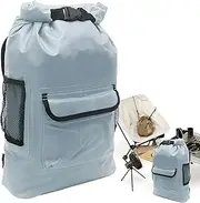 [Mendoule] Dry Bag Backpack | 16L Dry Sack Waterproof Boating Backpack,Roll Top Outdoor Daypack Portable Water Sports Accessories for Boating