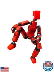 LUCKY13TOY 3D Printed Multi Joint Movable Mechanical Doll Model, Toy Design S