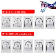 10Pack Alambre para Arco de Ortodoncia Super Elástico Niti Forma Redonda Ovalada