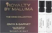 Kings by Royalty By Maluma for Men - 2 Pc Mini Gift Set 1.5ml Onyx EDP Spray, 1.5ml Garnet EDP Spray