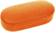 [Generic] Glasses Case Large Hard Shell Eyeglasses Case PU Leather Protective Case for Sunglasses Eyeglasses