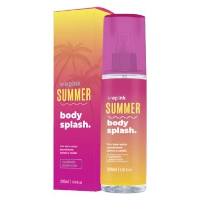 Virginia Fonseca Summer Body Splash Deodorant Cologne 200ml We Pink NIB