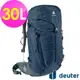 【德國deuter】TRAIL輕量拔熱透氣背包30L (3440521 深藍/登山/健行)