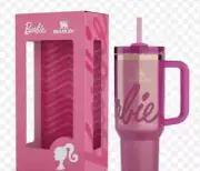 Barbie Stanley Cup 40 oz Quencher Tumbler Limited Edition Collection Pink Gift
