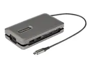 StarTech.com USB C Multiport Adapter, USB C Docking Station - Docking station - USB-C - HDMI