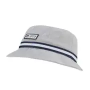 New TaylorMade Vintage Twill Grey/Navy Bucket Hat/Cap Men's L/XL