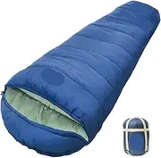Outdoor Sleeping Bag, Ultralight Waterproof 4 Season Sleeping Bags Outdoor Traveling Hiking Cotton Sleeping Gear for Camping