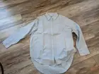 Sundance Auriane Tuxedo Shirt Medium M NWT Light Blue